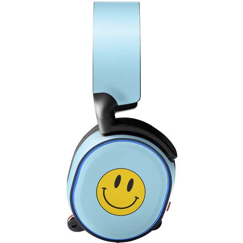 Blue Happy Face SteelSeries Arctis 3 Skin